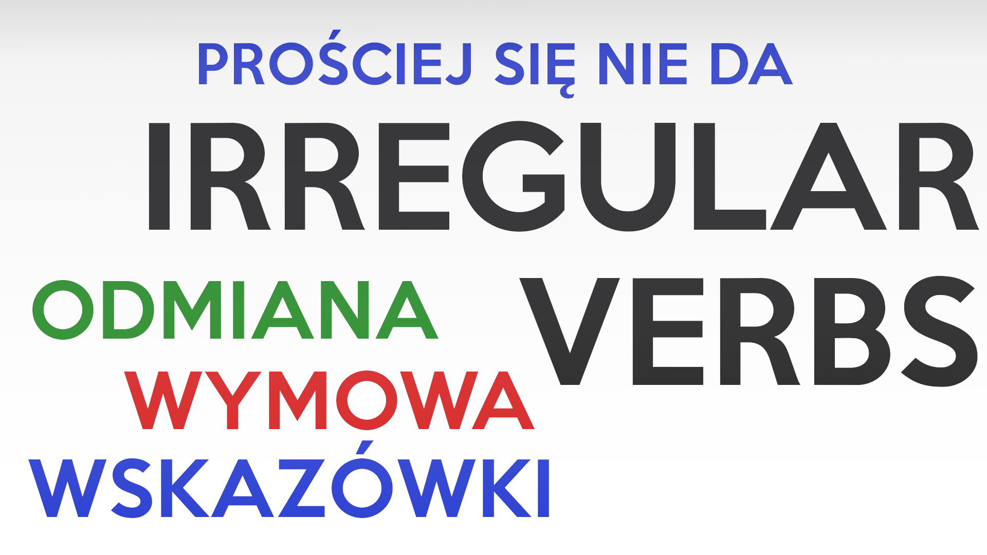 Film o czasownikach nieregularnych