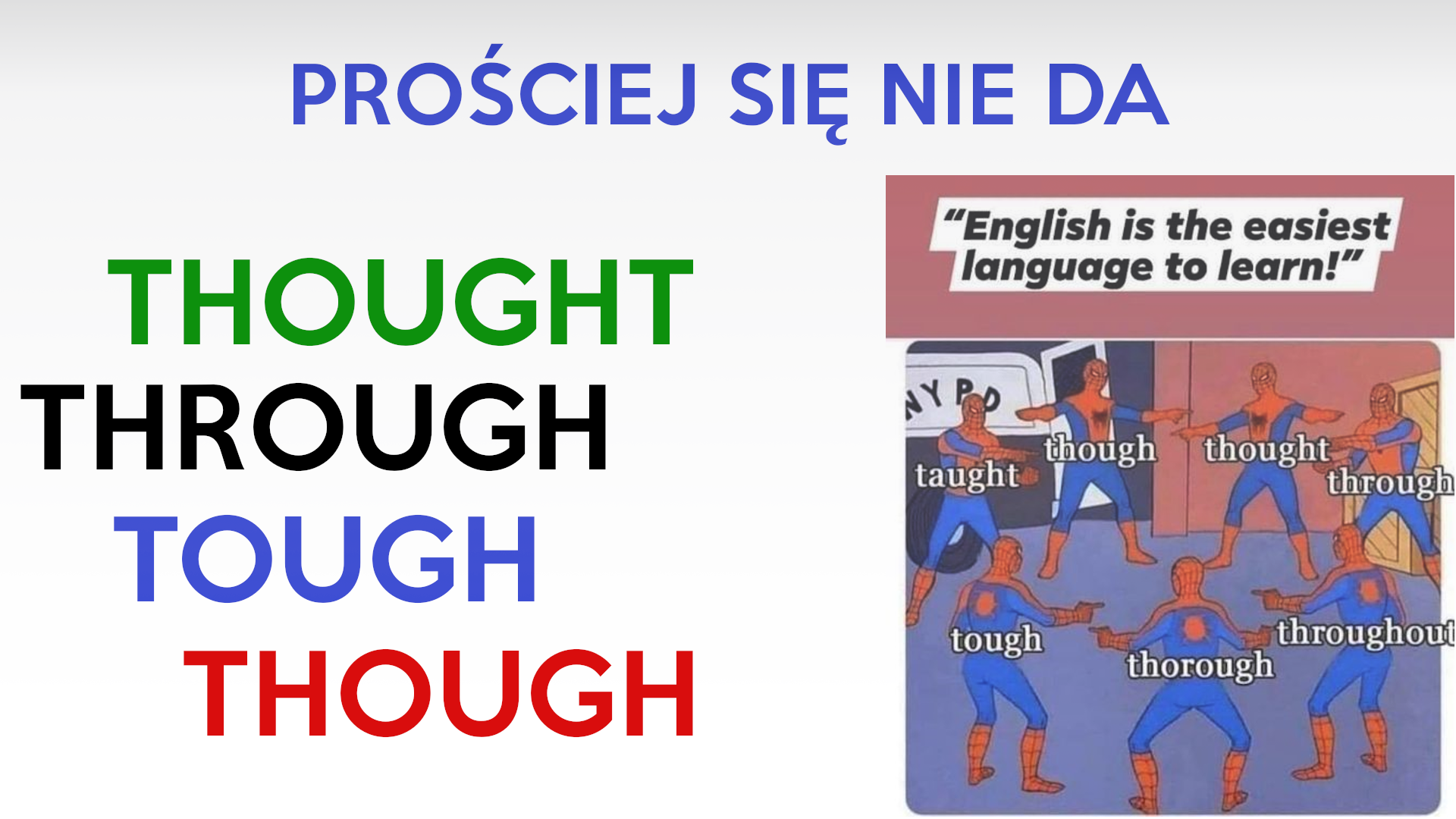 Film o słówkach na th-